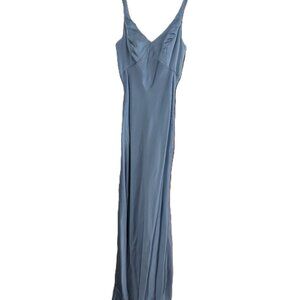 Lazaro Charmeuse Full-length Bridesmaid's Dress